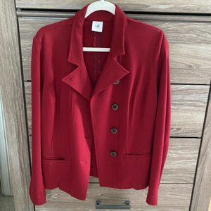 CAbi Rhubarb Red Blazer